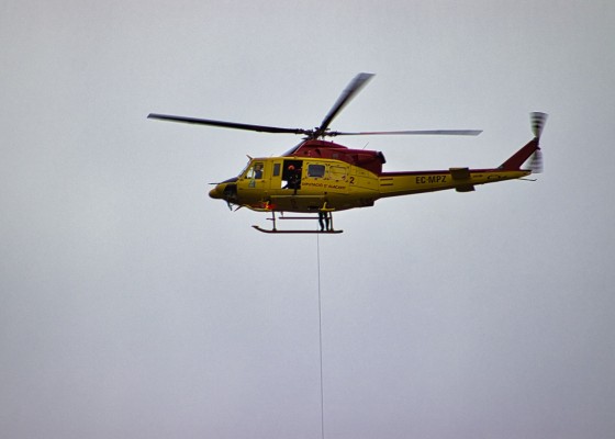 Helicòpter de rescat / Arxiu AM