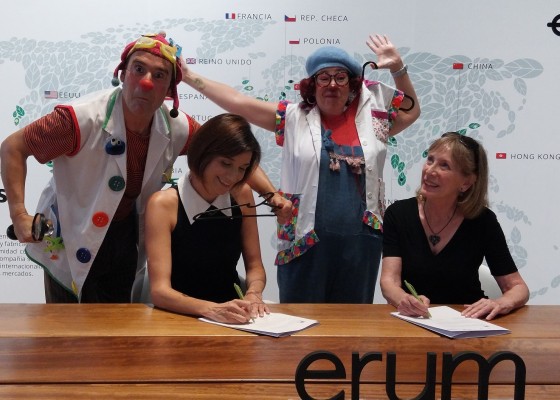 El Grupo Erum renova el conveni amb Payasospital