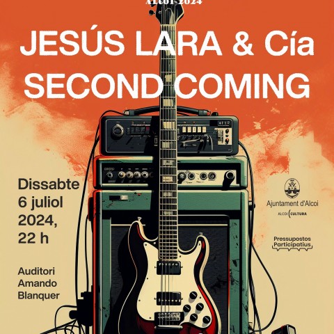 Jes&uacute;s Lara i C&iacute;a Second Coming ofereixen un concert fresc de rock i pop amb tocs de poetes emergents