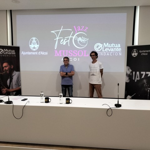 Jacobo Blanes i Pep Jordà a Fundación Mutua Levante / AM