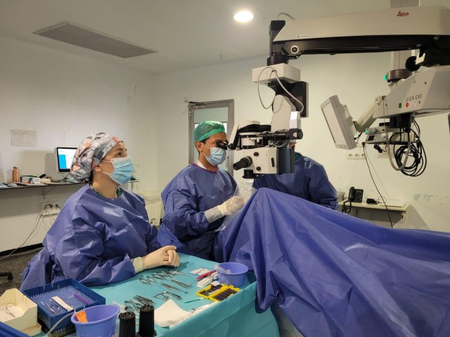 L&rsquo;Hospital Verge dels Lliris realitza el primer trasplantament de c&ograve;rnia