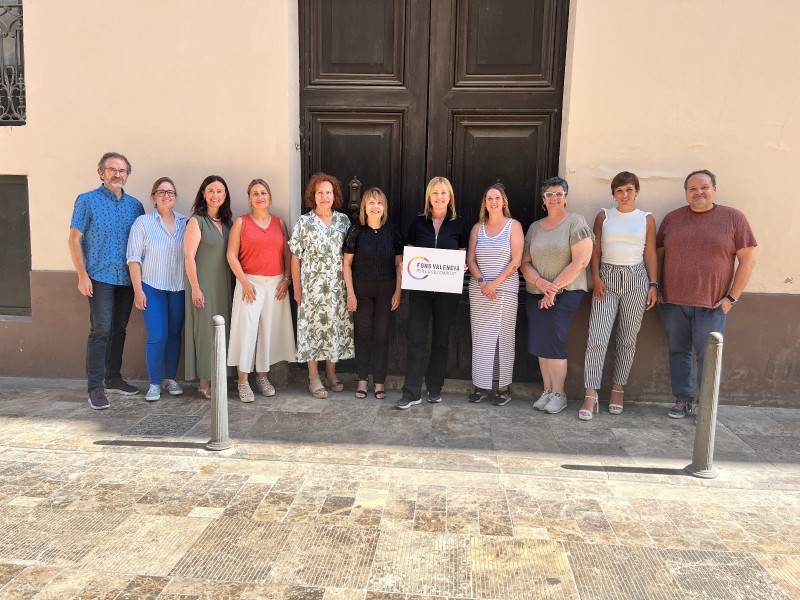 Representants del Fons Valencià per la Solidaritat