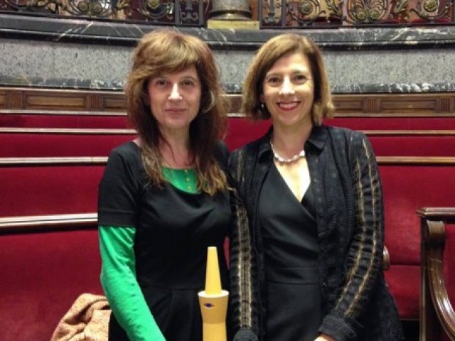 Gemma Miralles amb la seua germana Pepa Miralles / La Dependent