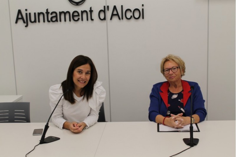 Lorena Zamorano i Maribel Botella / Ajuntament d'Alcoi