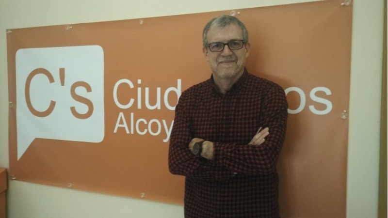 Jordi Sedano, portaveu de Ciutadans a Alcoi/AM