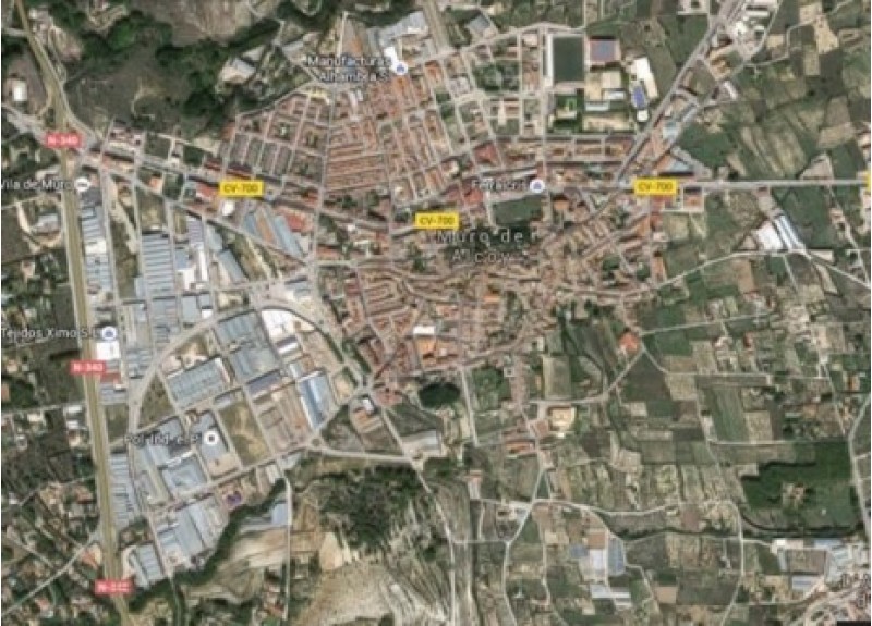 Muro, en imatge del Google Maps