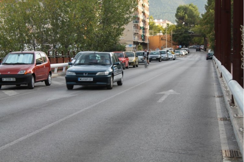 Un dels punts per on havia de ser construït el Bulevard./ LV