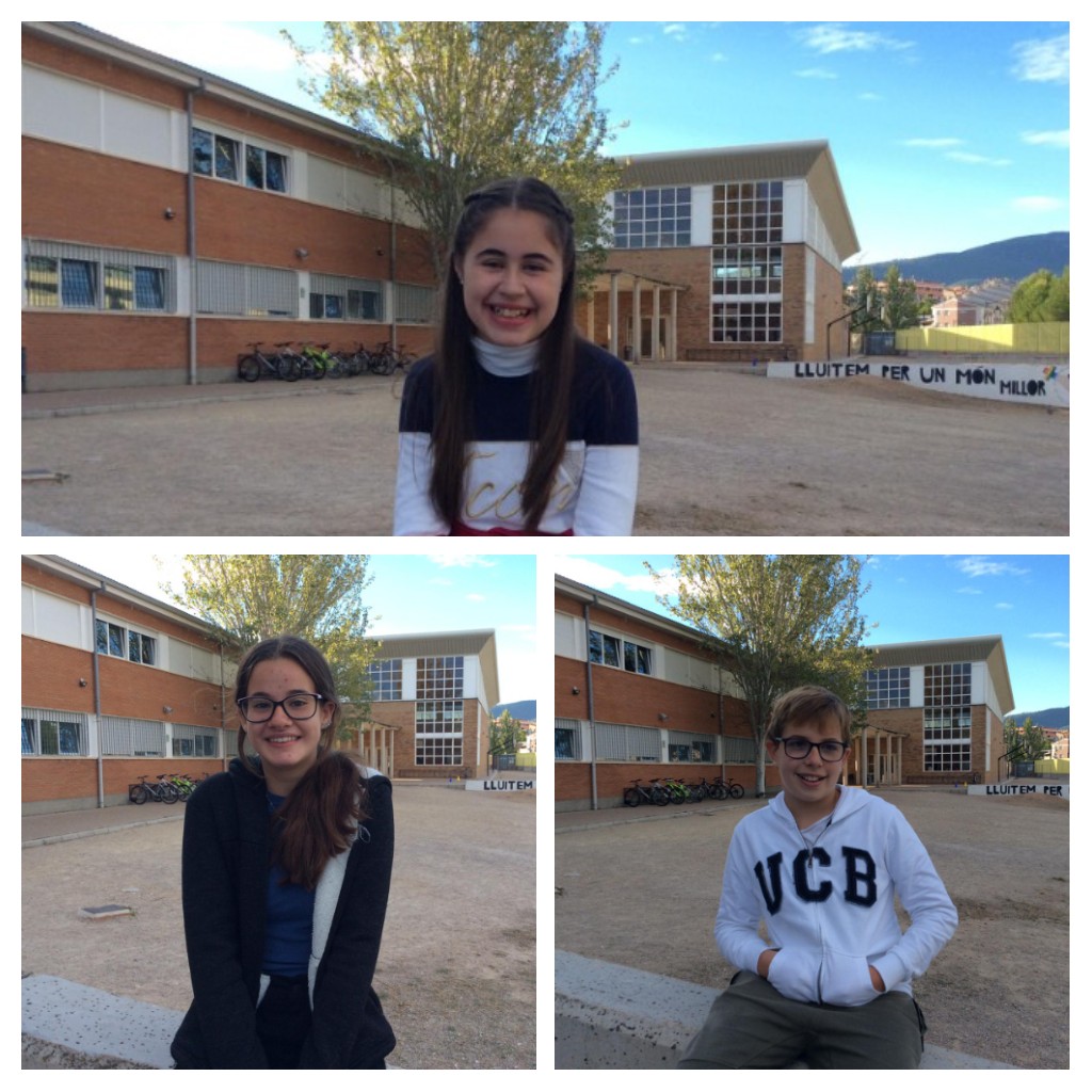 Leyre Sempere, Lucas Belda i Olga Simarro, alumnes amb expedient acadèmic excel·lent en el CEIP Miguel Hernández.