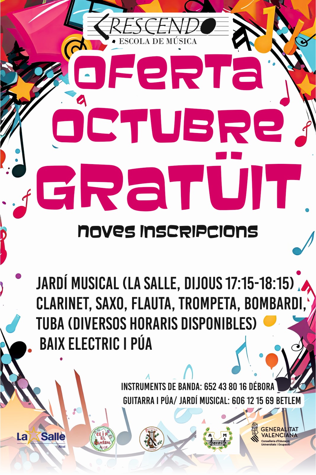 crescendo octubre